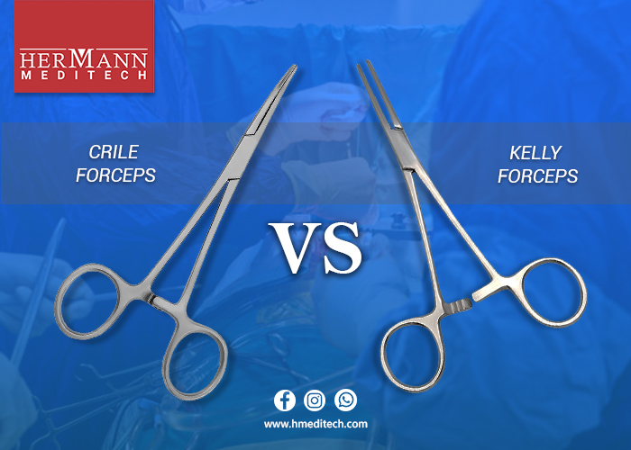 Crile VS Kelly Forceps